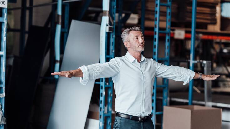 Yoga Unternehmen Manager