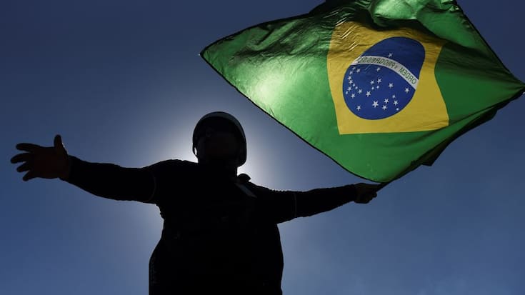 Brasilianische Fahne