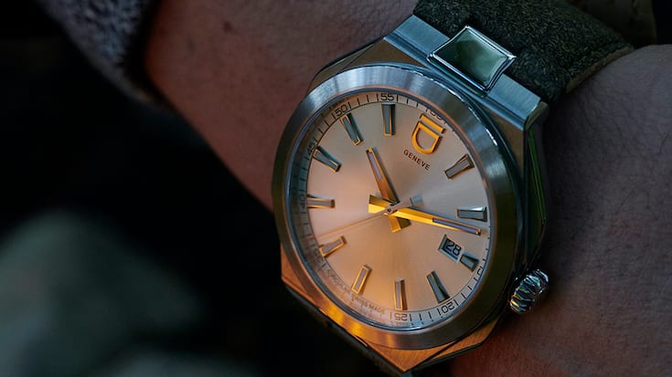 Die nachhaltige Uhr des Genfer Startups ID Genève Watch ist aus Kreislaufwirtschaft, erneuerbaren Ressourcen und wenig Emissionen