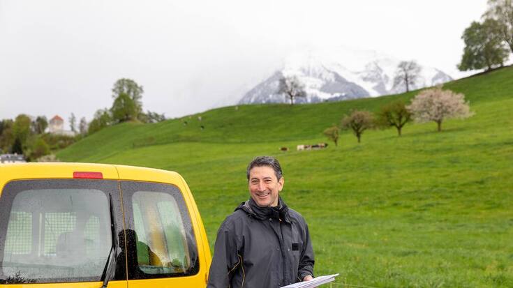 DIE POST IST DA Konzernchef Roberto Cirillo will den Staatskonzern wieder auf den Wachstumspfad zurückbringen.