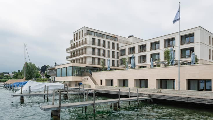 Boutiquehotel Alex Lake ZÃ¼rich in Thalwil ist offen. Es ist das einzige Hotel, das direkt am ZÃ¼richsee liegt, also keine Strasse oder Schiffstation dazwischen hat. 09.07.2019(ANDREA ZAHLER/TAMEDIA AG)