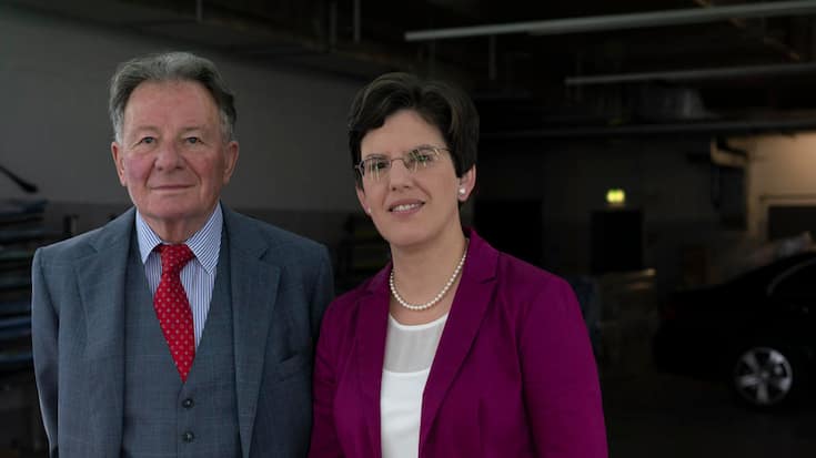 Porträt von Peter und Karin Stüber.