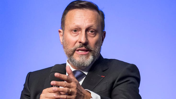 Daniel Vasella, ehem. CEO und VR-Praesident Novartis, spricht waehrend dem Europa Forum in Luzern am Montag, 15. Mai 2017. (KEYSTONE/Alexandra Wey)