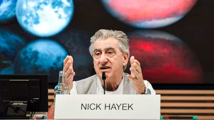Dank RückkaufprogrammNick Hayek könnte dem Pool schon bald die Mehrheit an der Swatch Group sichern.