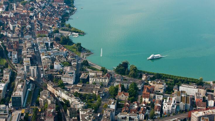 Zug: Kryptovalley am See.
