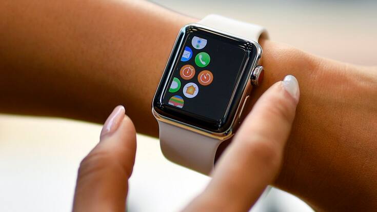 Die Apple Watch 3 am Handgelenk