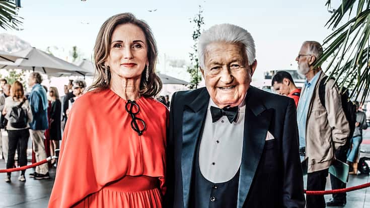 Jörg Bucherer, hier mit Isabel Zumtobel am Lucerne Festival 2019, ist kurze Zeit nach dem Verkauf an Rolex gestorben.