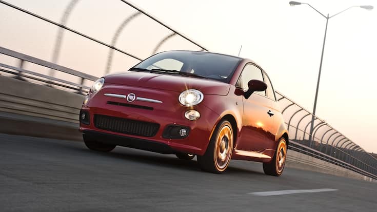 This product image provided by the Chrysler Group, shows the new Fiat 500 Sport, North American Model. (AP Photo/Chrysler Group) NO SALES