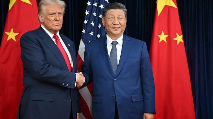 <p>In der Nacht auf Donnerstag trafen sich US-Präsident Donald Trump und Xi Jinping.</p>
