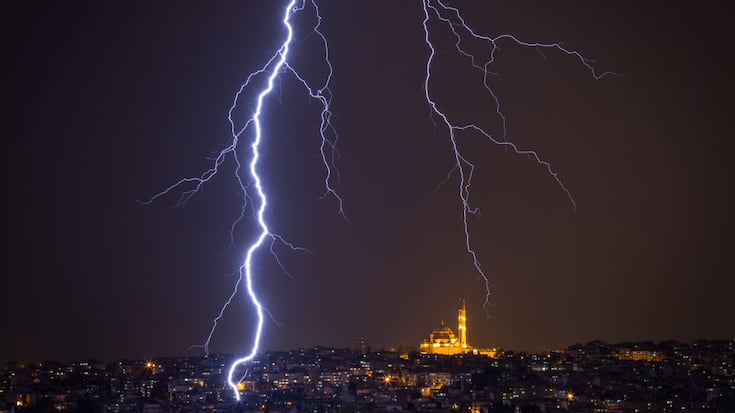 Gewitter über Istanbul 