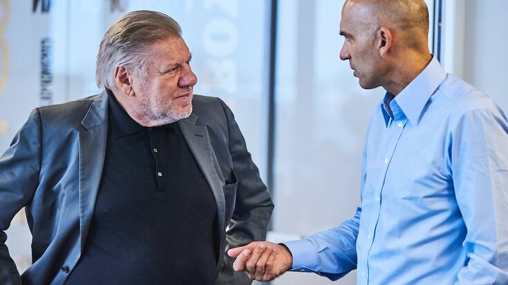 Jürg Marqard regelt Nachfolge, Bild mit Bijan Khezri