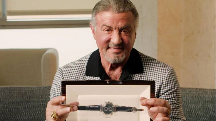 Sylvester Stallone kann für seine noch verpackte Patek Philippe mit sechs Millionen Franken rechnen.