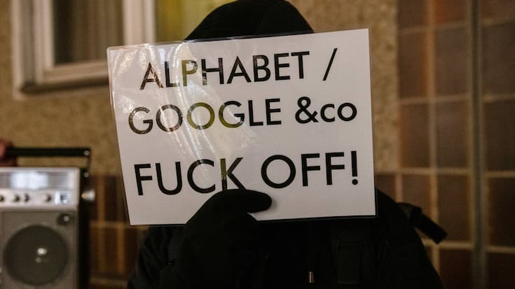 DEUTSCHLAND PROTEST GEGEN GOOGLE