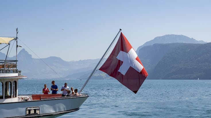 SCHWEIZ VIERWALDSTAETTERSEE SCHIFFFAHRT SGV
