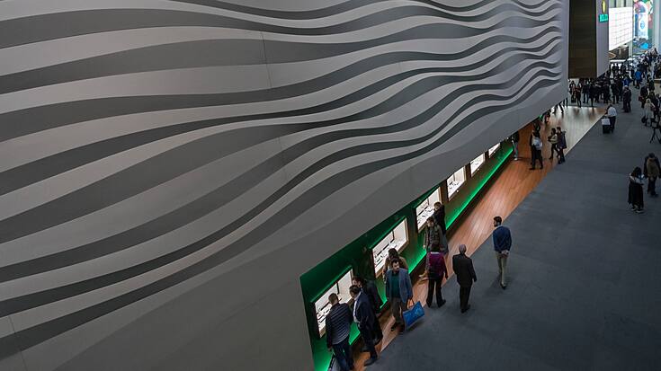 Rolex-Stand an der Baselworld 2018.