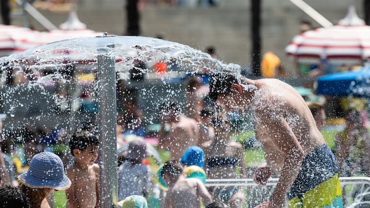 SCHWEIZ TESSIN HITZE