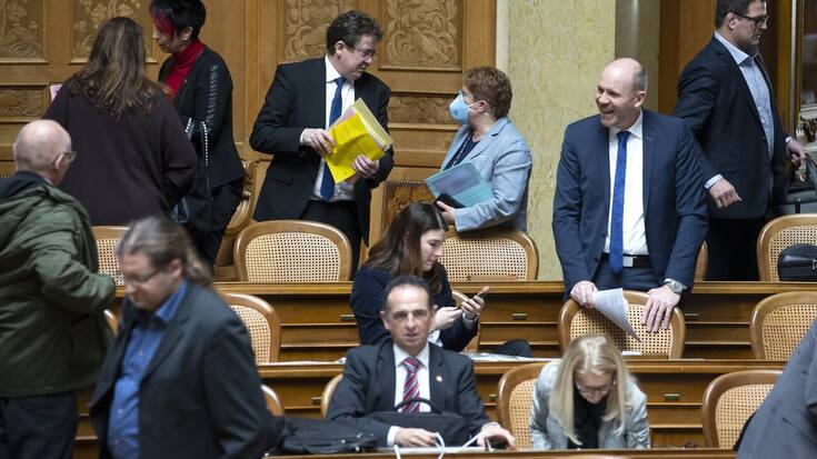 SCHWEIZ SESSION STAENDERAT