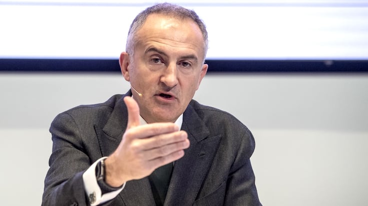 Schindler-CEO und -Präsident Silvio Napoli (r.) will die Gewinne stärker in die Taschen der Anleger lenken. 