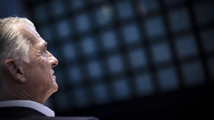 Sergio P. Ermotti, Group Chief Executive Officer of Swiss bank UBS speaks during a delegates' meeting of the FDP party of the Canton of Zurich on Tuesday April 8, 2025 in Zurich, Switzerland. (KEYSTONE/Michael Buholzer)..