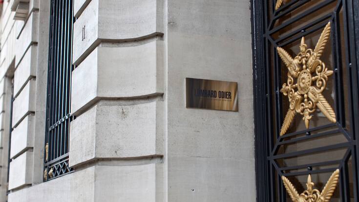 The bank Lombard Odier in Geneva, Switzerland, pictured on September 25, 