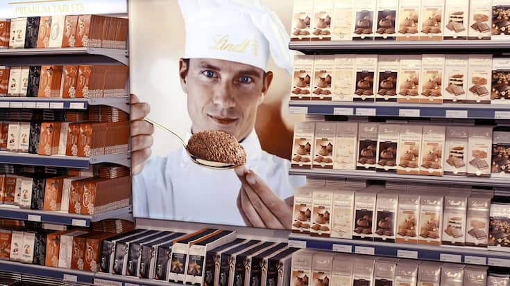 Lindt und Sprüngli Schokolade