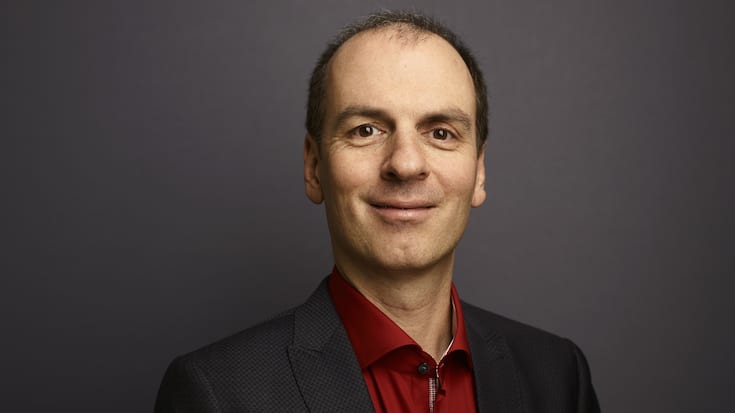 Roland Brack, CEO and owner of Competec Holding, which consists of the companies Alltron, Brack.ch, Jamei, Competec Logistik and Competec Service, pictured at Brack.ch in Maegenwil, Canton of Aargau, Switzerland, on November 28, 2017. (KEYSTONE/Christian Beutler)Roland Brack, CEO und Inhaber der Competec Holding, die aus den Unternehmen Alltron, Brack.ch, Jamei, Competec Logisitk und Comeptec Service besteht, portraitiert am 28. November 2017 am Brack.ch Standort in Maegenwil. (KEYSTONE/Christian Beutler)