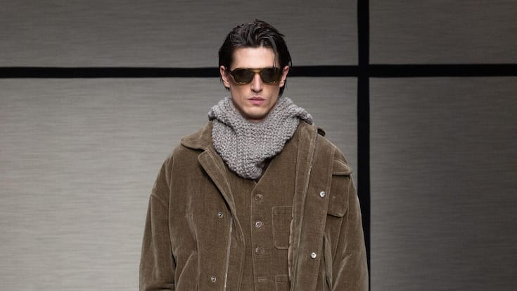 <p>Der legendäre Stoff feiert ein glamouröses Comeback auf Laufstegen.</p>