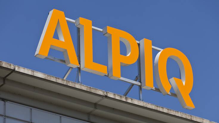 Logo of energy company Alpiq on a roof. Pictured on July 11, 2011 in Spreitenbach, Switzerland. (KEYSTONE/Gaetan Bally)Das Logo des Energiekonzerns Alpiq, aufgenommen am 7. Juli 2011 in Spreitenbach, Kanton Zuerich. (KEYSTONE/Gaetan Bally)