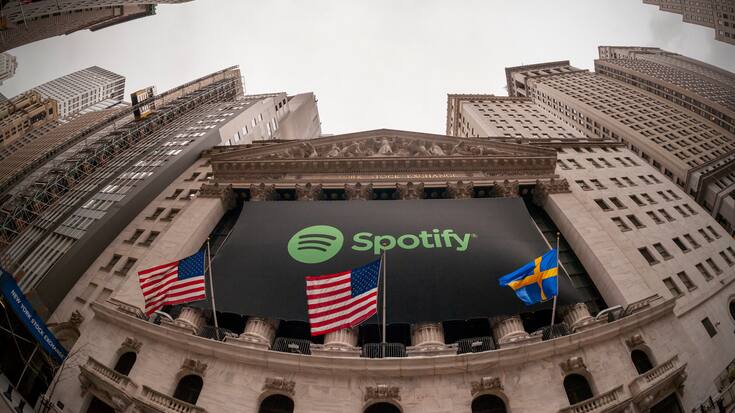 Börsengang von Spotify 