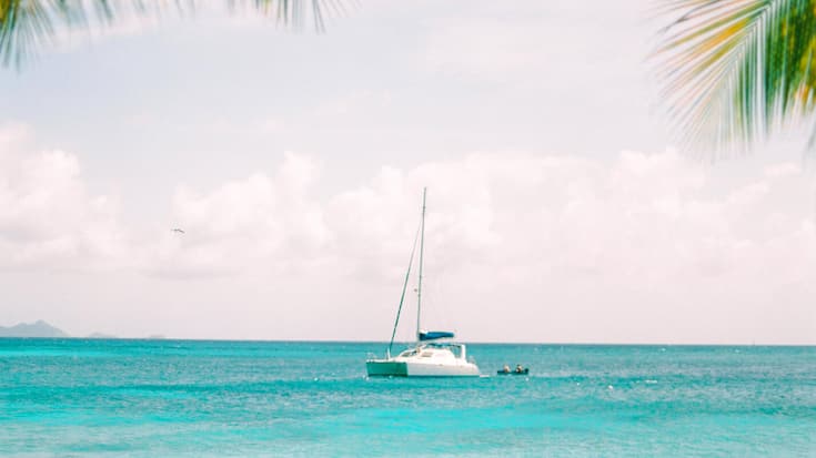 <p>Weisser Sand, ruhige Brandung – Mustique verbindet karibische Wildheit mit kultivierter Gelassenheit.</p>