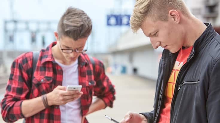 Jugendliche Smartphone