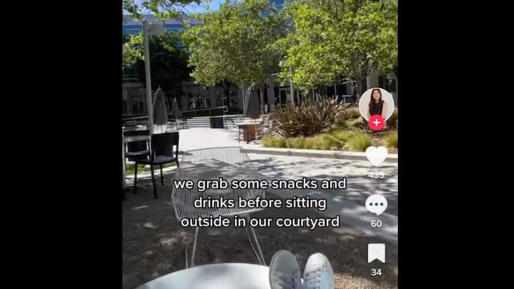 Screenshot Meta tiktok