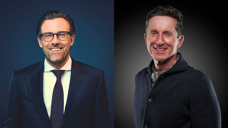 Philippe Roten muss gehen (rechts), VR-Präsident Till Spillmann habe schon eine «erfolgsversprechende Lösung in Sicht».