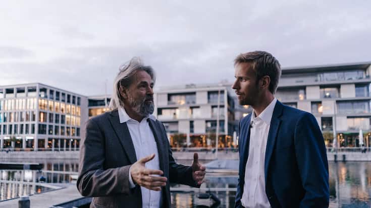 Rentner mit Immobilien