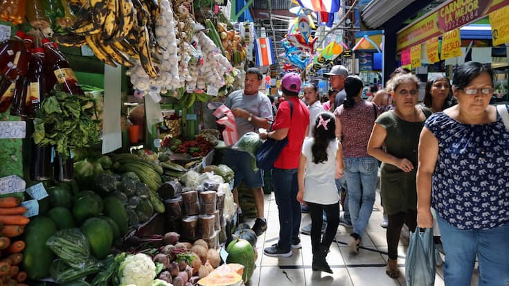 Markt in San José, Costa Rica