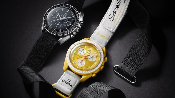 Swatch lanciert elf neue Armbänder für die MoonSwatch.