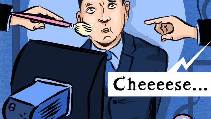 CHEF ILLUSTRATION BILD