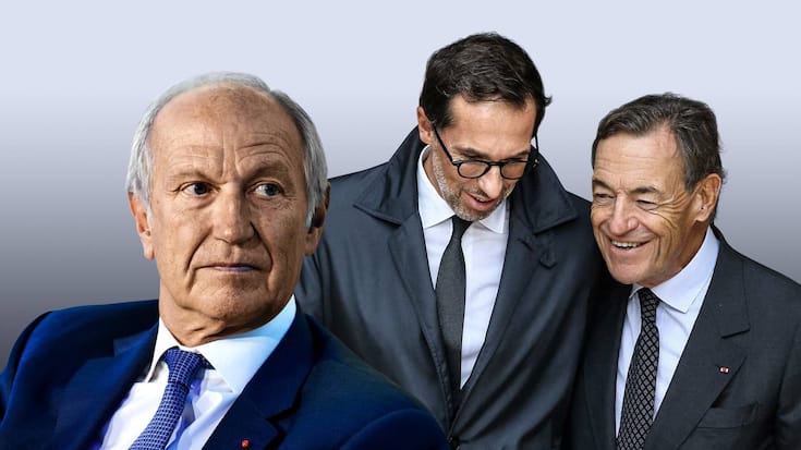 Die L’Oréal-Lenker Jean-Paul Agon, Nicolas Hieronimus, Lindsay Owen-Jones (v.l.).