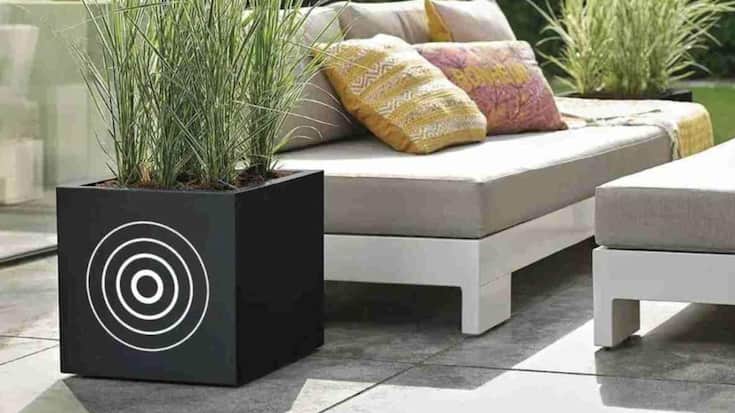<p>Der Botanic 50 ist nicht nur ein Pflanzentopf, sondern auch ein Lautsprecher.</p>