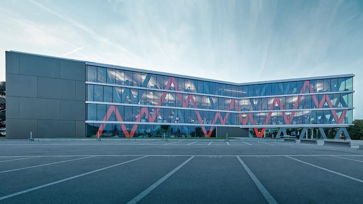 <p>Der Höhenflug von Swissquote an der Börse ist auch eine Kryptowette. Im Bild: Der Hauptsitz in Gland VD.</p>
