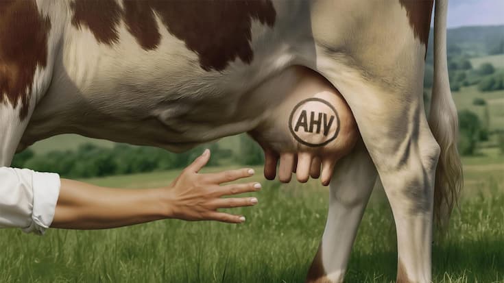 <p>Die Löhne der Angestellten und Lohnkosten der Arbeitgeber sind die neue Milchkuh der Politik.
(Diese Illustration wurde von einem KI-Modell generiert und von einem Menschen überprüft und finalisiert.)</p>