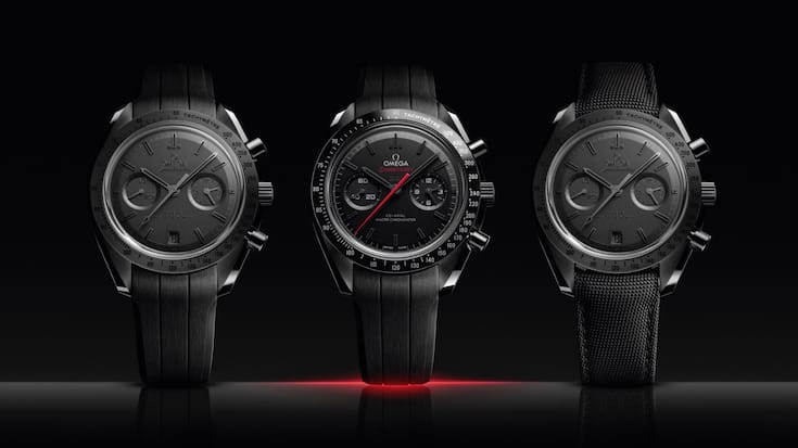 <p>Die legendäre Omega Speedmaster, bekannt als Moonwatch, erhält eine Erweiterung ihrer «Dark Side of the Moon»-Kollektion.</p>