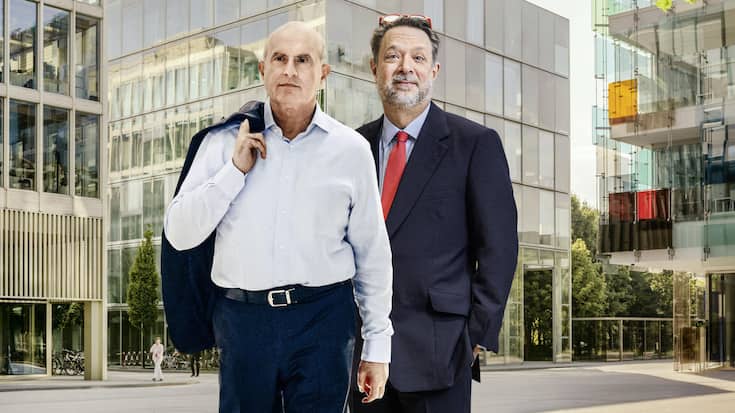 <p>VR-Präsident Gilbert Ghostine (l.) und CEO Richard Saynor gehen mit Sandoz neue Wege.</p>