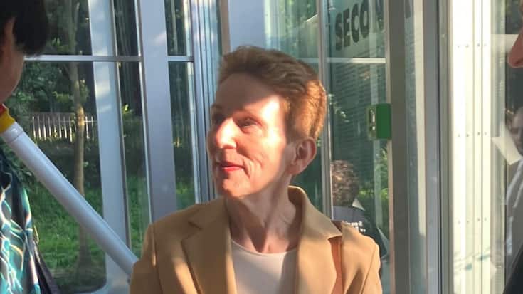 <p>Maja Oeri, Urenkelin von Roche-Gründer Fritz Hoffmann-La Roche und Kunstmäzenin, bindet Sohn Melchior ein.</p>