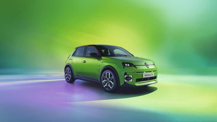 <p>Unbeschwerte Fröhlichkeit: Der Renault 5 E-Tech.</p>