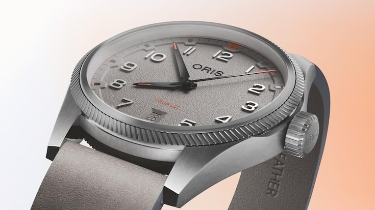 <p>Die Uhr mit 41-Millimeter-Stahlgehäuse und Oris-Kaliber 733 ist in drei Zifferblattfarben erhältlich. </p>