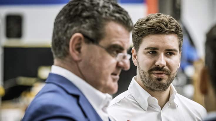 <p>Sohn Lucas Spuhler hat offenbar Peter Spuhlers Passion für die Kulinarik ­vererbt bekommen.</p>