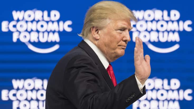<p>Donald Trump will im Januar zum dritten Mal als US-Präsident nach Davos kommen.</p>