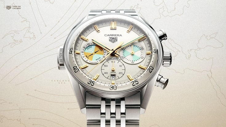 <p>TAG Heuer präsentiert die Carrera Seafarer an der LVMH Watch Week in Mailand. </p>