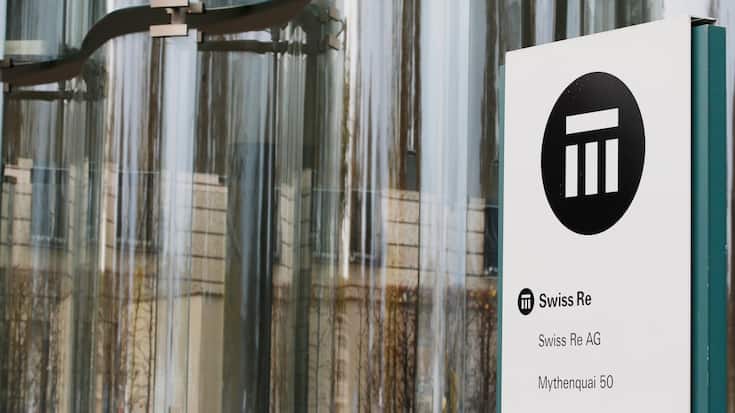 <p>Sitz von Swiss-Re am Zürcher Mythenquai.</p>